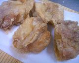 中濃ソースで食べる❤簡単!鶏ももから揚げ作り方3写真