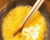 長ネギ・豚肉と卵の甘辛炒め作り方4写真