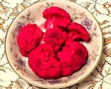 紫カリフラワーとパクチーのヘルシーサラダ作り方4写真