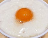 とろろ卵かけごはん作り方1写真