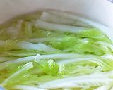 細切り白菜で牡蠣入りかき玉うどん風♪作り方3写真