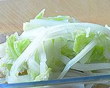 細切り白菜で牡蠣入りかき玉うどん風♪作り方4写真