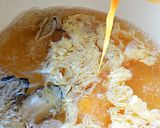細切り白菜で牡蠣入りかき玉うどん風♪作り方5写真