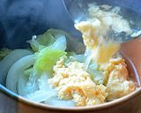 細切り白菜で牡蠣入りかき玉うどん風♪作り方6写真