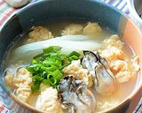 細切り白菜で牡蠣入りかき玉うどん風♪作り方7写真