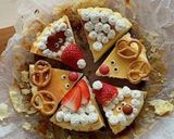 サンタ&トナカイ クリスマスチーズケーキ作り方19写真