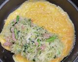 カットキャベツのとんぺい焼き作り方1写真