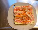 ごぼうとにんじんの甘辛信田巻作り方4写真