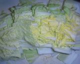 白菜と油揚げのあっさり煮作り方1写真