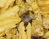 叩きレンコンと豚小間肉の旨煮作り方6写真