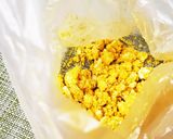 台湾家庭料理**金沙豆腐作り方2写真