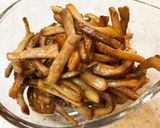 捨てないで!ご飯が進む【椎茸の軸の佃煮】作り方3写真