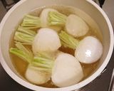 カブとろろ昆布スープ作り方2写真