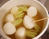 カブとろろ昆布スープ作り方3写真