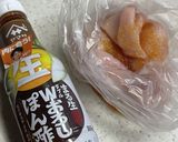 柔らか鶏むねのWおろしぽん酢サラダ作り方2写真