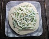 ボッタルガと水菜のピザ作り方4写真