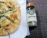 ボッタルガと水菜のピザ作り方6写真