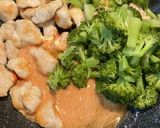 ＊鶏胸肉とブロッコリーのエビマヨ風＊作り方4写真