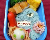 ティラノサウルス弁当☆恐竜キャラ弁作り方9写真
