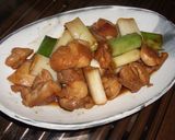 おネギが絶品♪鶏肉と葱の焼き鳥風炒め作り方5写真