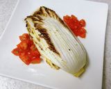 簡単バルサミコソース♪白菜のオープン焼き作り方6写真
