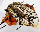 簡単バルサミコソース♪白菜のオープン焼き作り方7写真