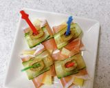 りんごと生ハムの簡単ピンチョス作り方1写真