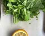 柚子絞り菜の花パスタ作り方1写真