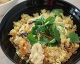 油で揚げない!やわらかタコの天とじ丼作り方6写真