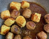 照り焼き肉団子串!作り方5写真