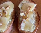 乗せて焼くだけ•りんごのオープンサンド♪作り方5写真