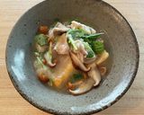 揚げない♪揚げ餅と豚肉のおろし餡かけ作り方6写真