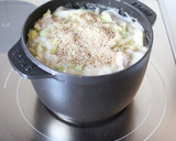 手軽に【塩塗し白菜と豚の味噌スープ】作り方6写真