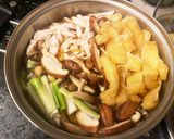 キノコたっぷりカレーうどん作り方11写真