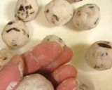 海老と椎茸の里芋まんじゅう作り方7写真