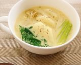 カブのミルクカレースープ作り方4写真