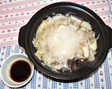 【ひとり鍋】魚介のみぞれ鍋☆ぽん酢醤油味作り方12写真
