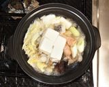 【ひとり鍋】魚介のみぞれ鍋☆ぽん酢醤油味作り方10写真