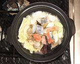 【ひとり鍋】魚介のみぞれ鍋☆ぽん酢醤油味作り方9写真