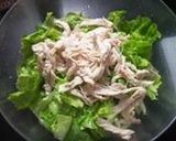 ☆鶏肉とレタスのサラダ☆作り方1写真