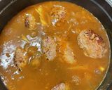 ★簡単★ふわふわ煮込みハンバーグ　作り方8写真