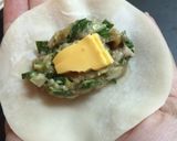 野菜たっぷり餃子(スライスチーズ入り)作り方4写真
