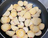 サツマイモのバター炒め作り方4写真