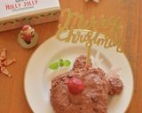 簡単トナカイさんのクリスマスキャラケーキ作り方17写真