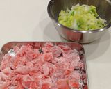 こく旨♪塩もみ白菜と豚肉のミルクスープ作り方1写真
