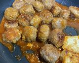 豆腐入りふわふわミートボール作り方8写真