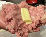 チーズハンバーグと簡単サラダレシピ投稿祭作り方3写真