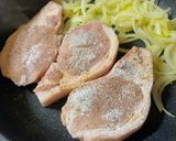 ＊豚肉と豆のポークチャップ風＊作り方2写真