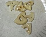 簡単5分！クリスマスの可愛いキャベツ焼き作り方4写真