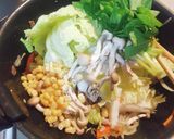 野菜たっぷり！ミルクスープパスタ☆作り方5写真